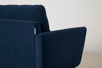 Sessel Model 10, Indigoblau