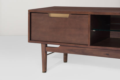 Fernsehschrank 01, Nussbaum