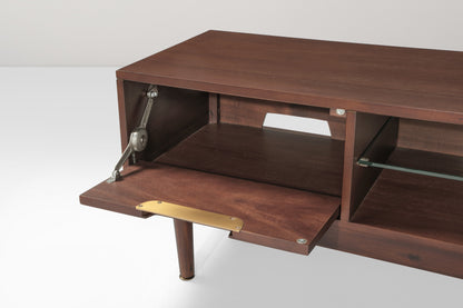 Fernsehschrank 01, Nussbaum