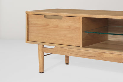 Fernsehschrank 01, Eiche