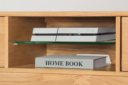 Fernsehschrank 01, Eiche