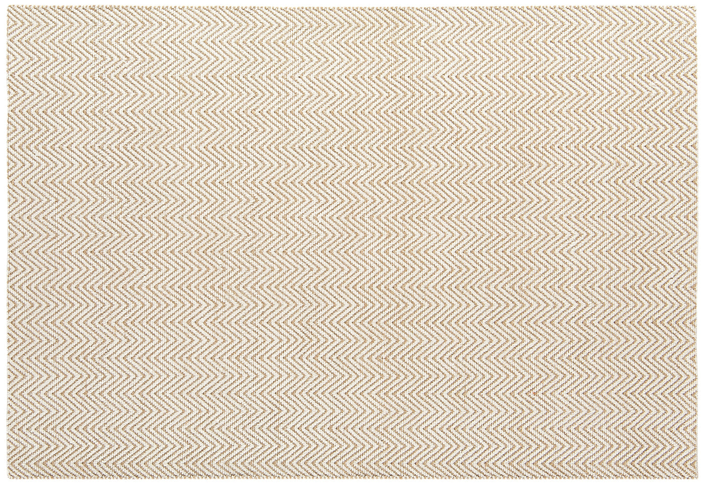 Ives Natur Jute Flachgewebe-Teppich