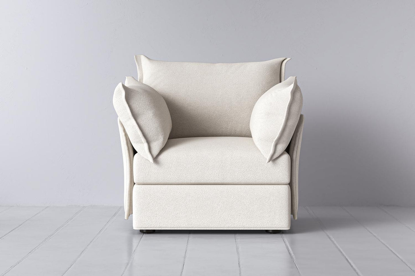 Sessel Model 06, Elfenbeinfarbe