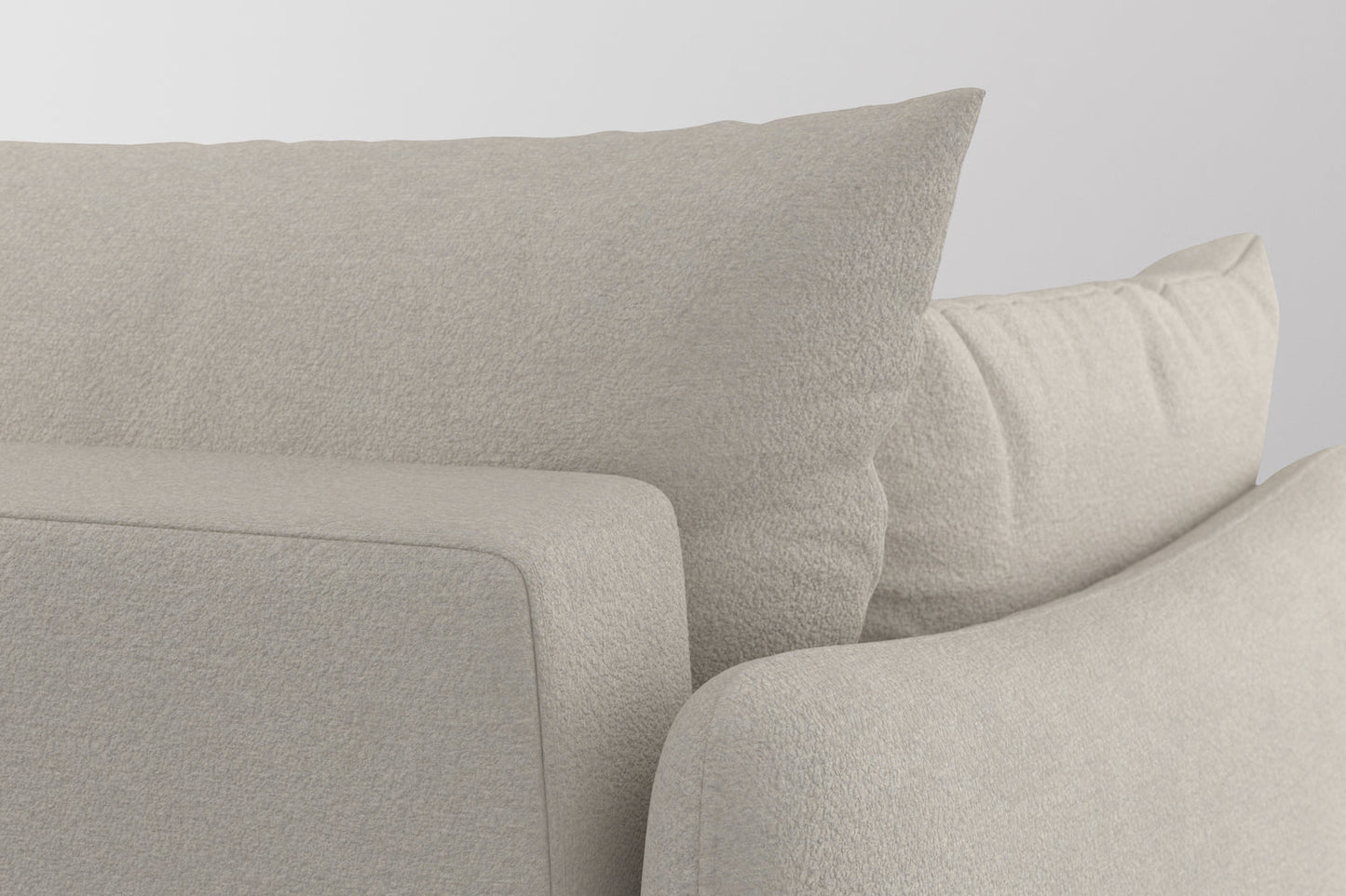 2,5-Sitzer-Schlafsofa Model 08, Elfenbeinfarbe