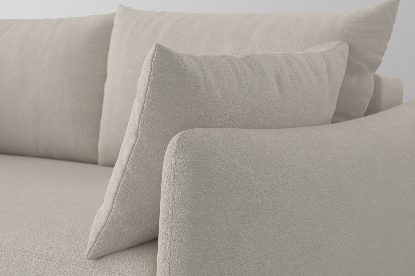 2,5-Sitzer-Schlafsofa Model 08, Elfenbeinfarbe