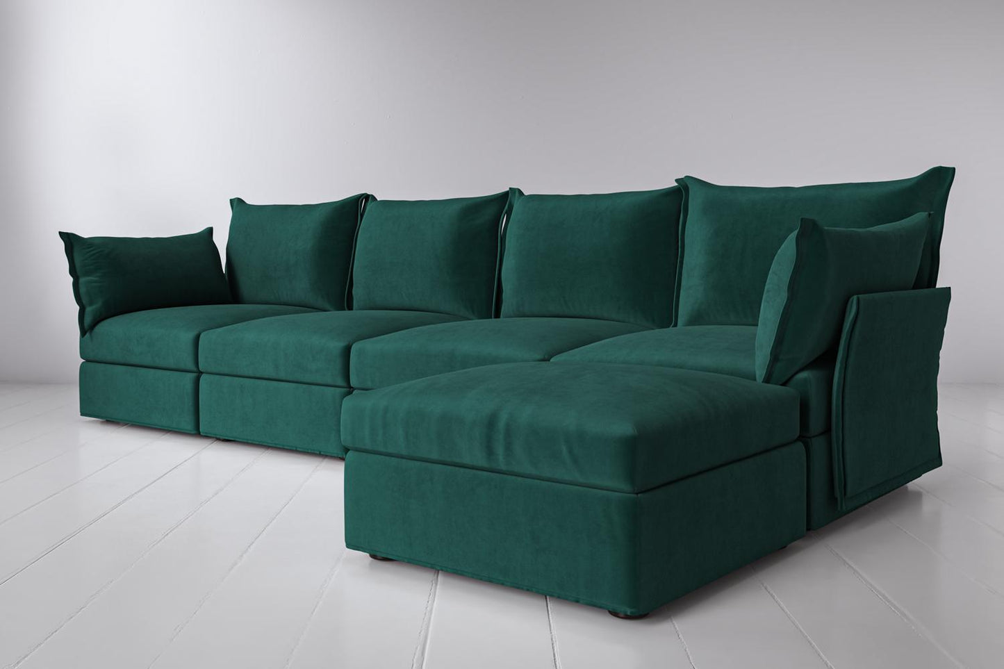 Rechte Ecke für Viersitzer-Sofa Model 06