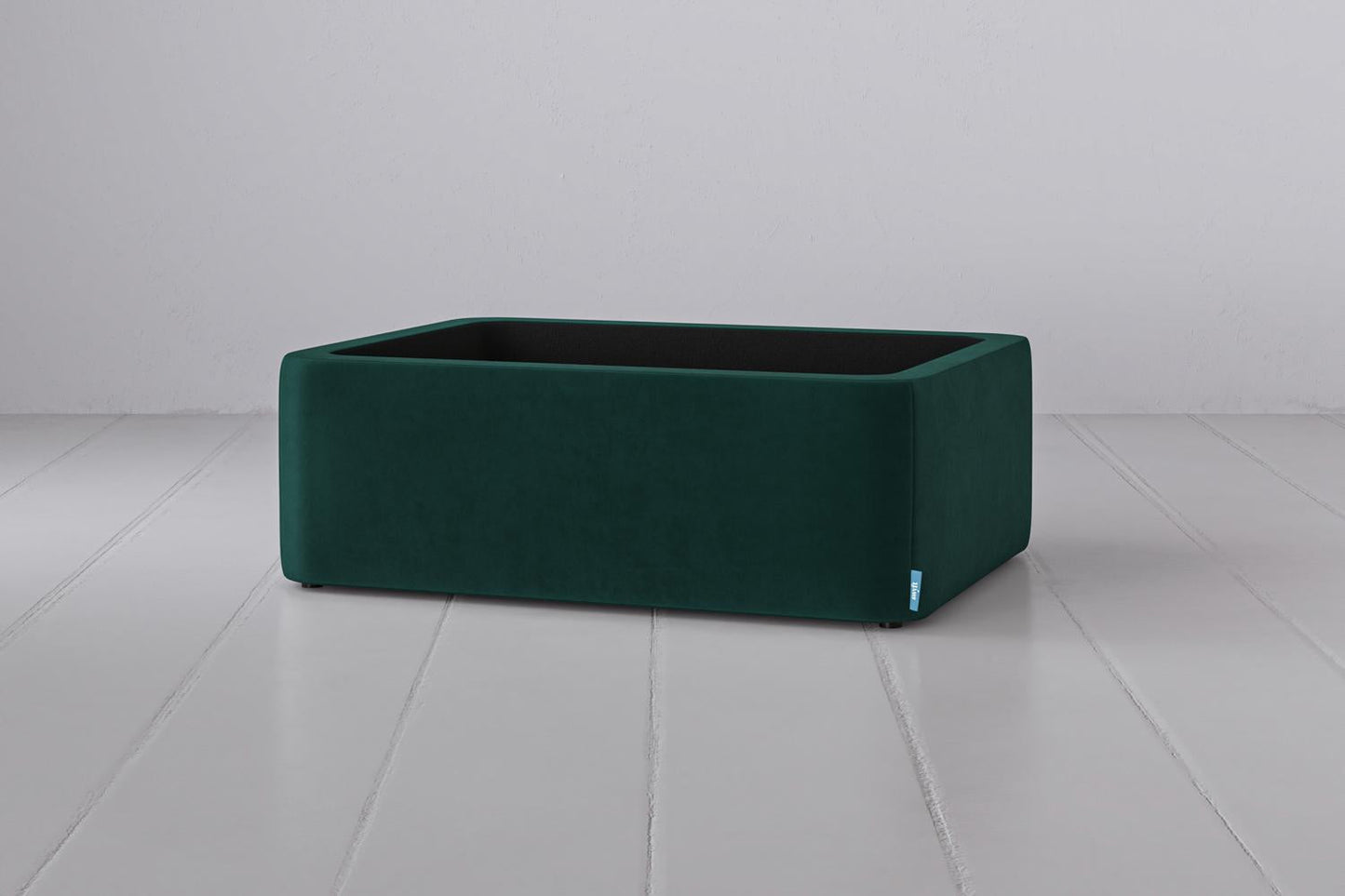 Polsterhocker 02, Eisvogelblau