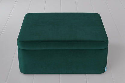 Polsterhocker 02, Eisvogelblau