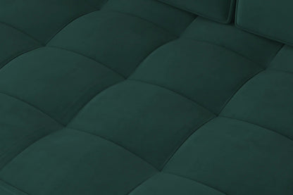 Zweisitzer-Sofa Model 02, Eisvogelblau