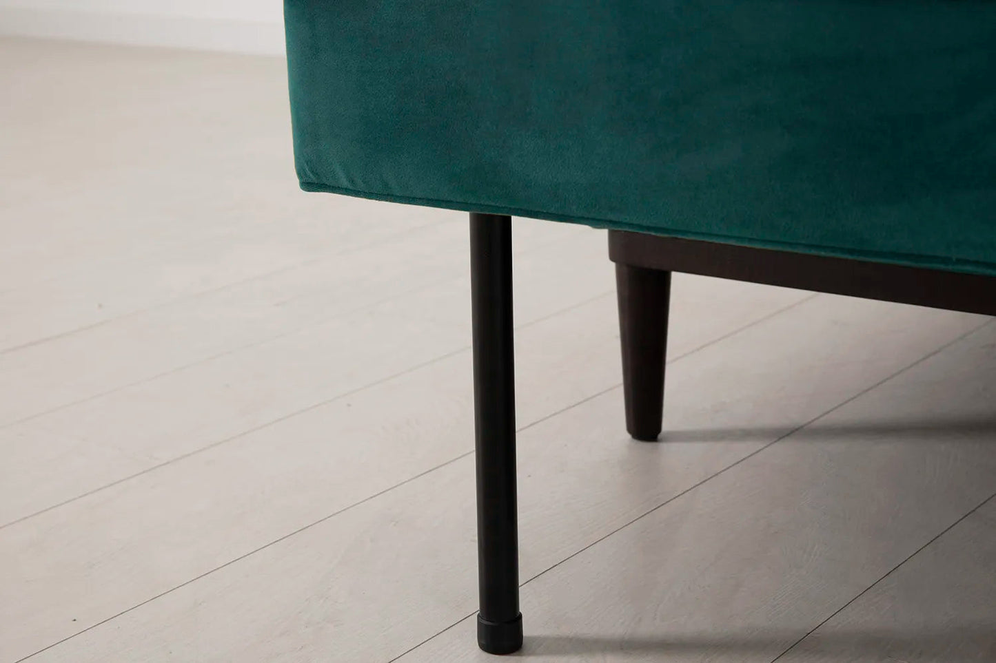 Model 02 Dreisitzer-Schlafsofa , Eisvogelblau