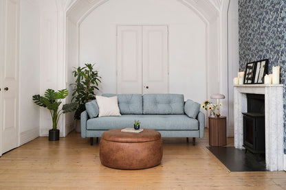 Model 04 Sofa Bed 3 Seater, Seaglass