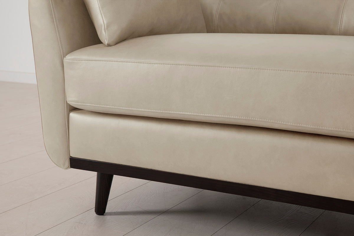 Model 10 3-Seater Sofa with Ottoman, Oyster