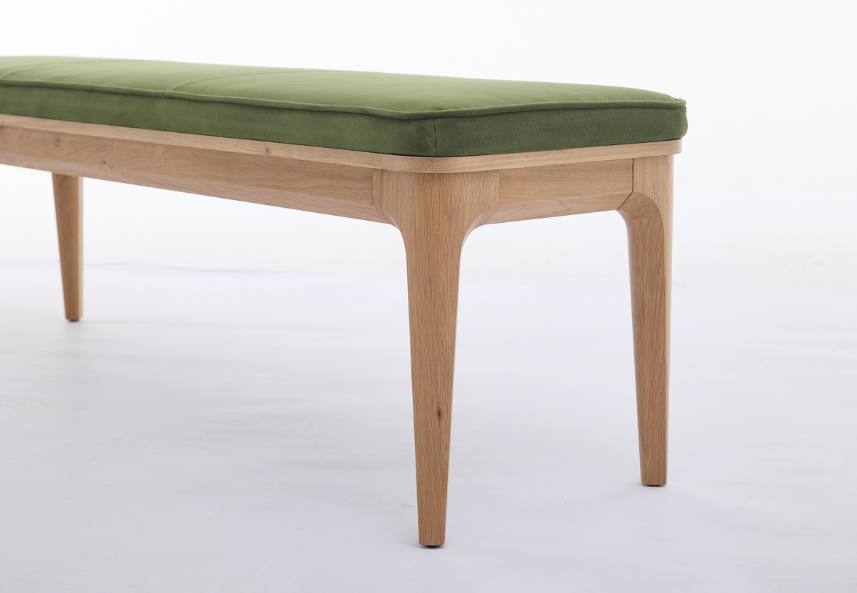 Dining Bench 01, Oak / Vine