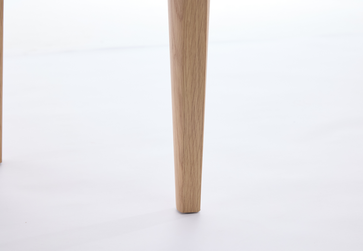 Dining Bench 01, Oak / Ivory