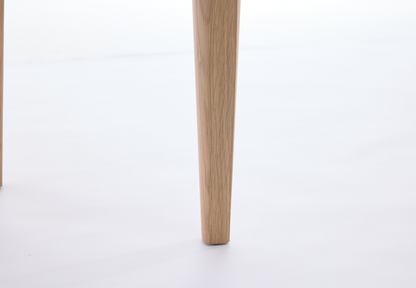 Dining Bench 01, Oak / Ivory