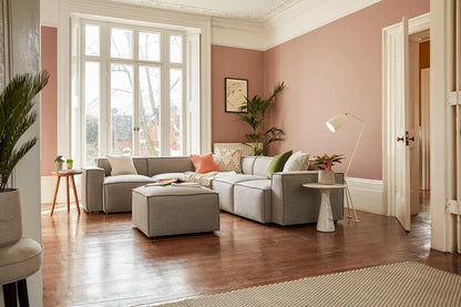 Ecksofa Model 03, Schattengrau