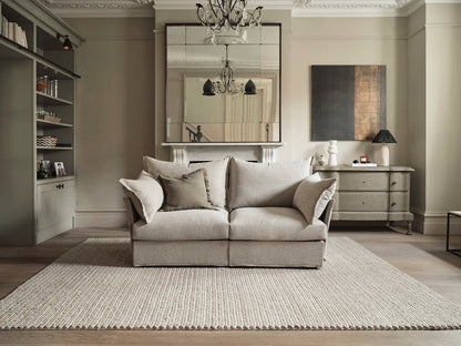 Zweisitzer-Sofa Model 06, Steingrau