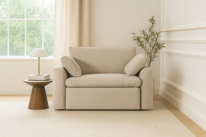 Model 13 Loveseat, Steingrau