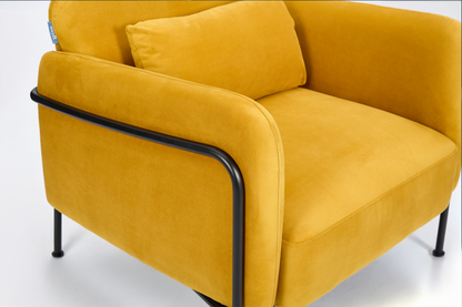 Sessel 04, Senfgelb