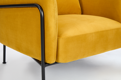 Sessel 04, Senfgelb