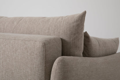 2,5-Sitzer-Schlafsofa Model 08, Steingrau