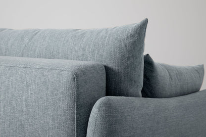 2,5-Sitzer-Schlafsofa Model 08, Meerglasblau