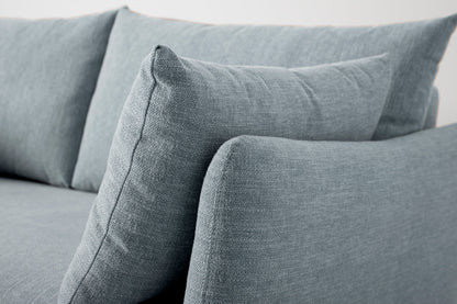 2,5-Sitzer-Schlafsofa Model 08, Meerglasblau