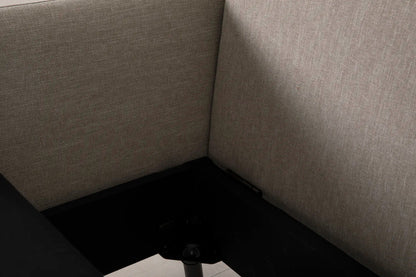 Model 08 Sofa Bed 2 Seater, Pumice