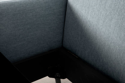 2,5-Sitzer-Schlafsofa Model 08, Meerglasblau