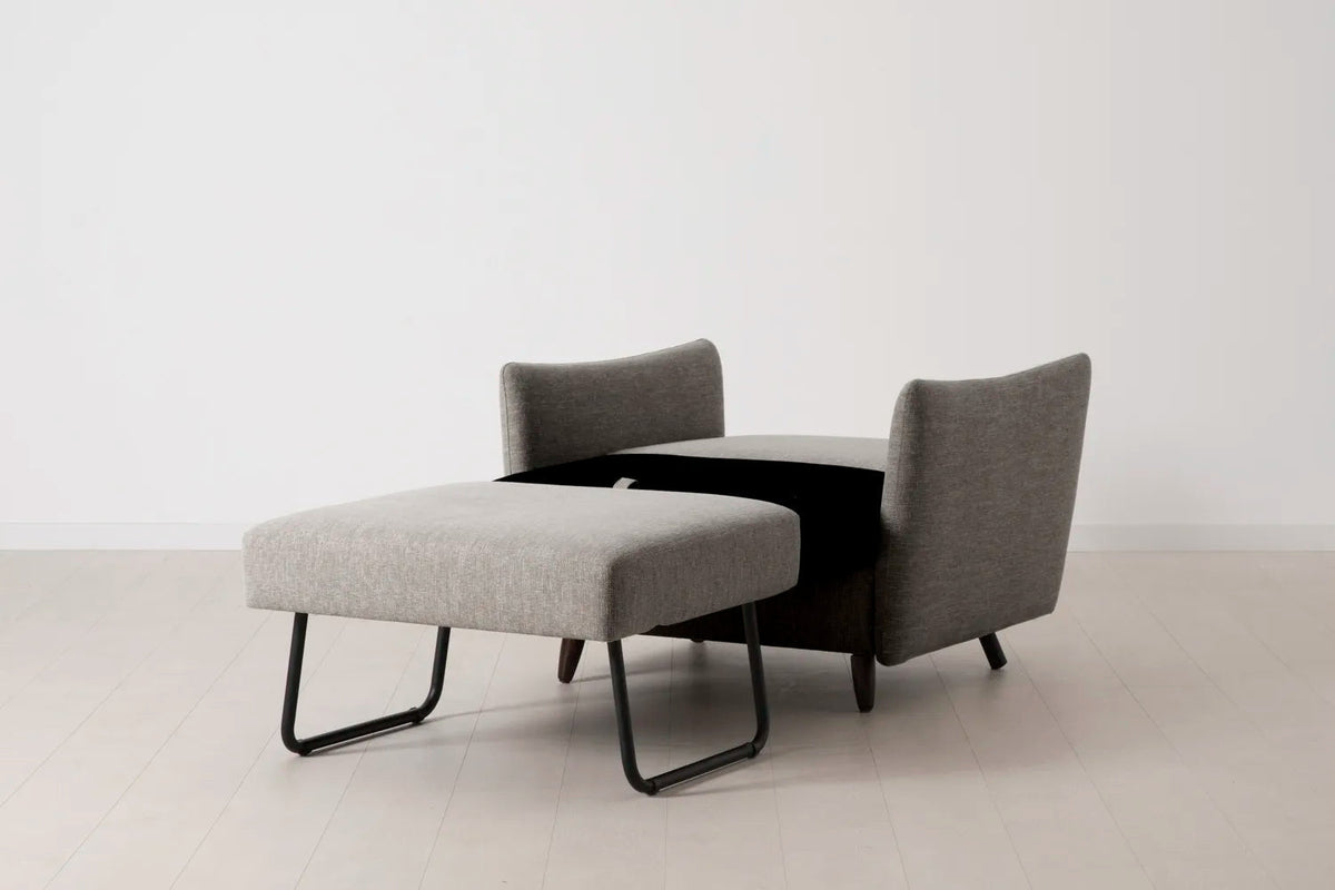 Model 08 Chair Bed Single Sofa Bed, Shadow