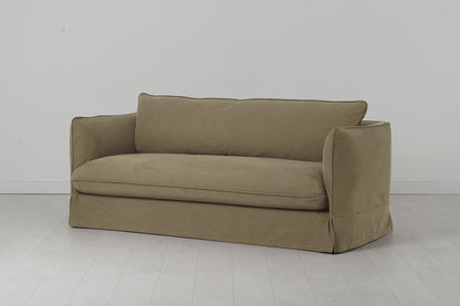 Model 18 Dreisitzer-Sofa, Baumwolle