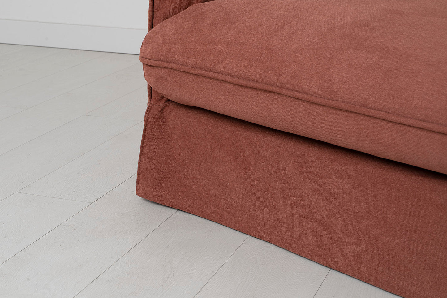 Dreisitzer-Sofa mit Polsterhocker, Toskana