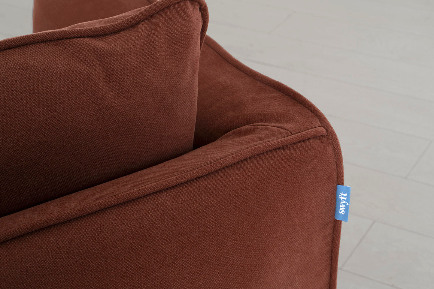 Dreisitzer-Sofa mit Polsterhocker, Toskana