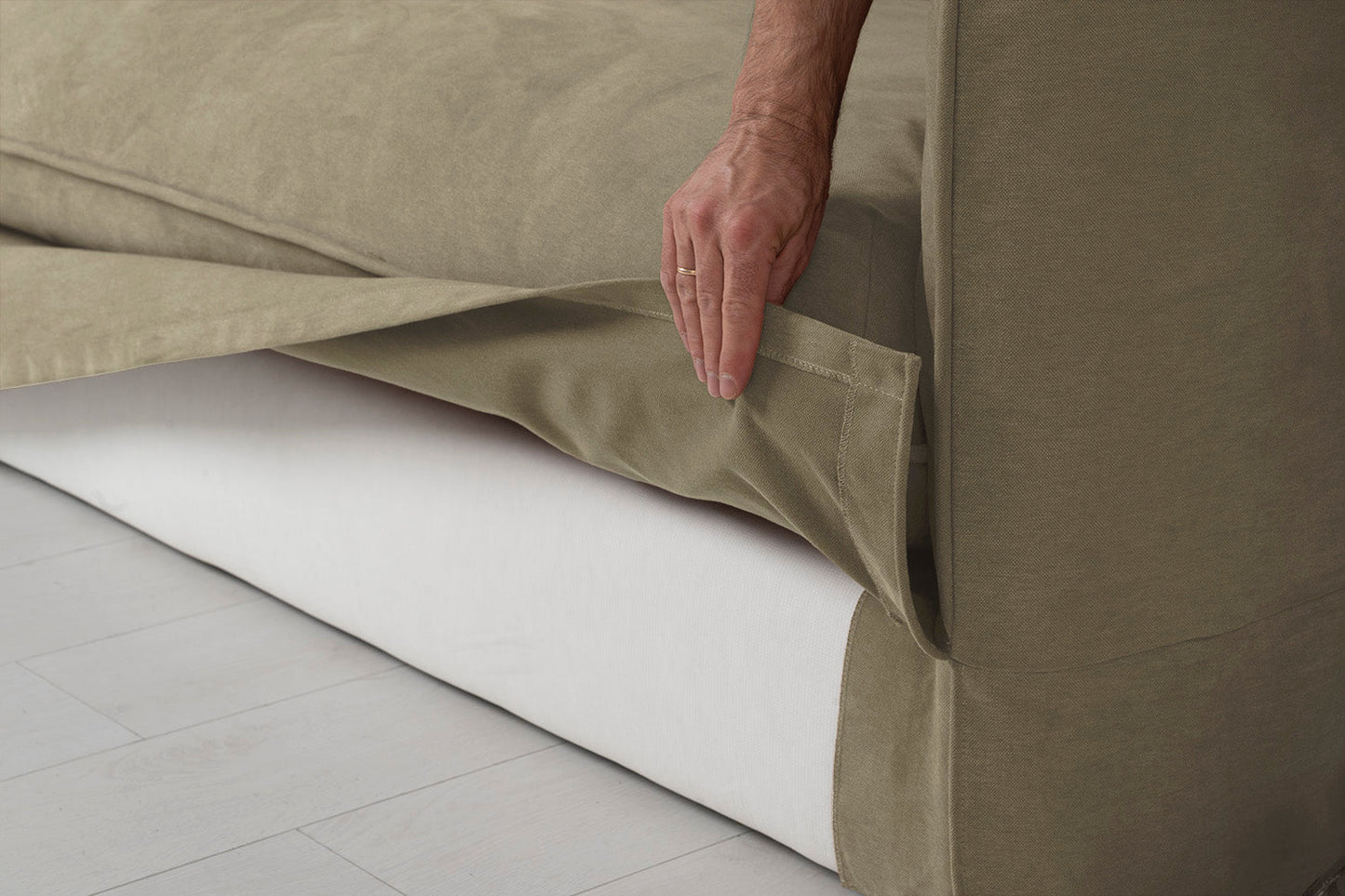 Model 18 Dreisitzer-Sofa Bezüge