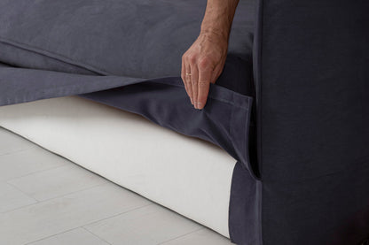 Model 18 Dreisitzer-Sofa Bezüge, Mitternachtsblau