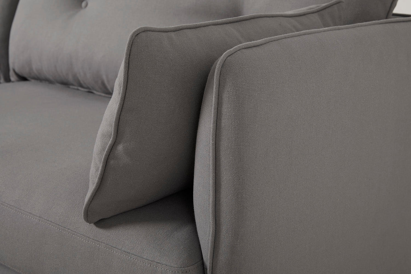 Model 19 Dreisitzer-Sofa mit Polsterhocker, Risso