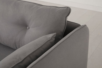 Model 19 2 Seater Sofa with Ottoman, Risso — Arm Detail
