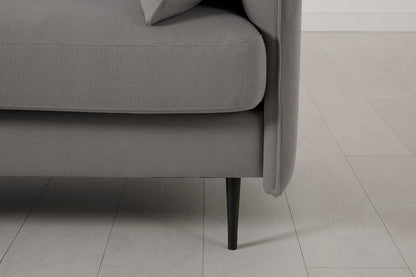 Model 19 3 Seater Sofa with Ottoman, Risso — Leg Detail