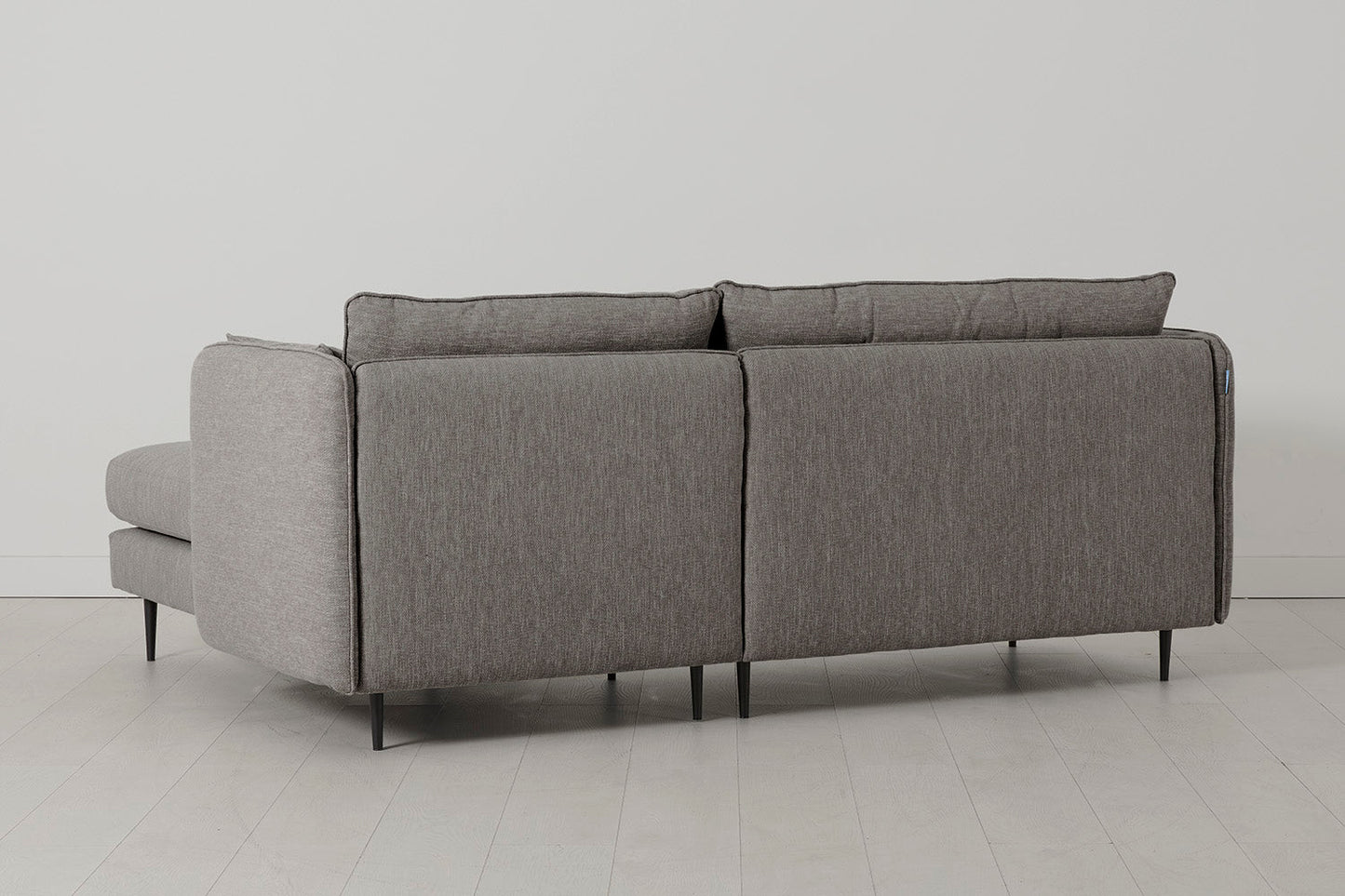 Model 19 Dreisitzer Chaiselongue-Sofa (Rechts), Schattengrau