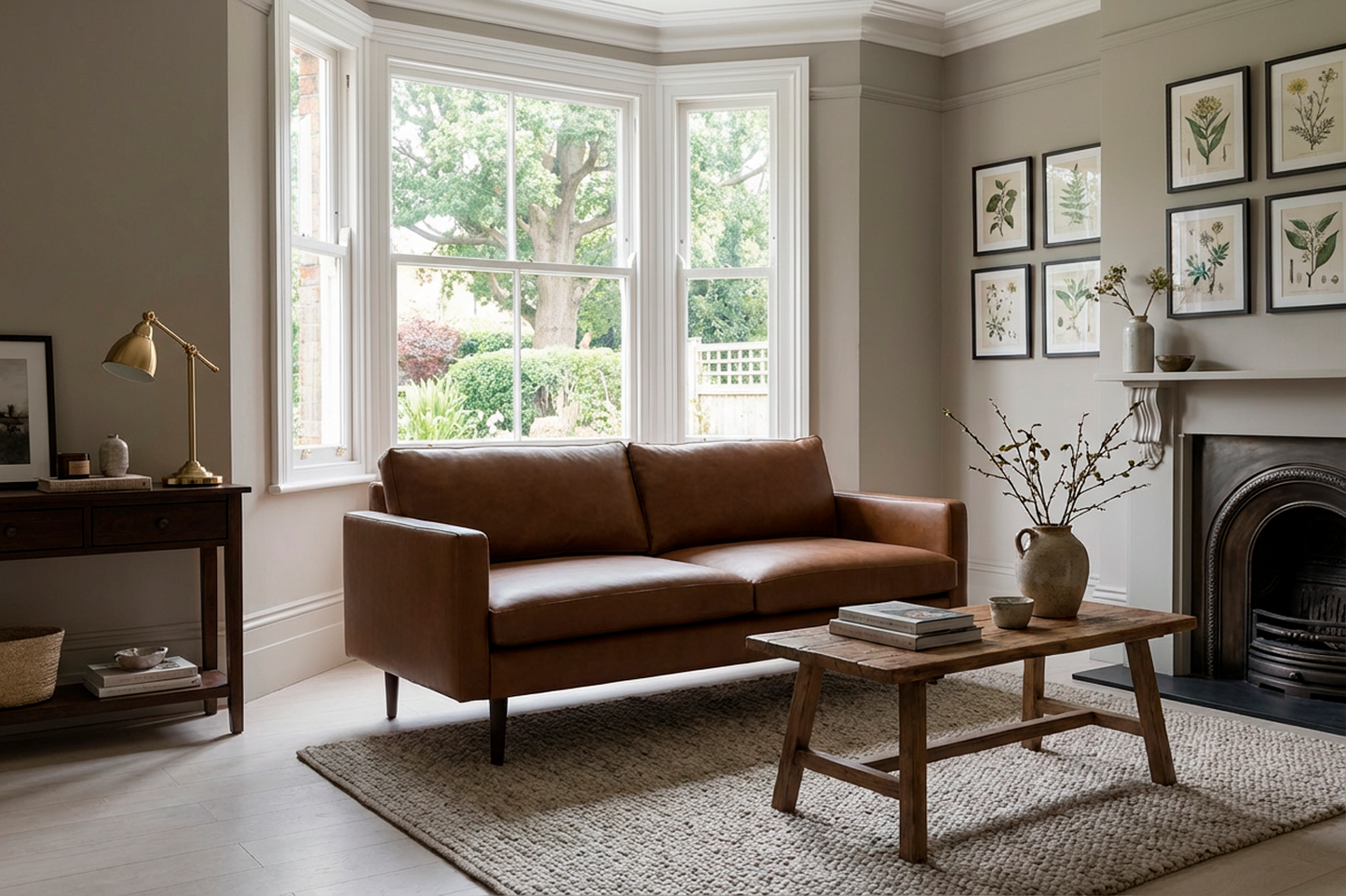 Model 01 2-Seater Sofa, Maple