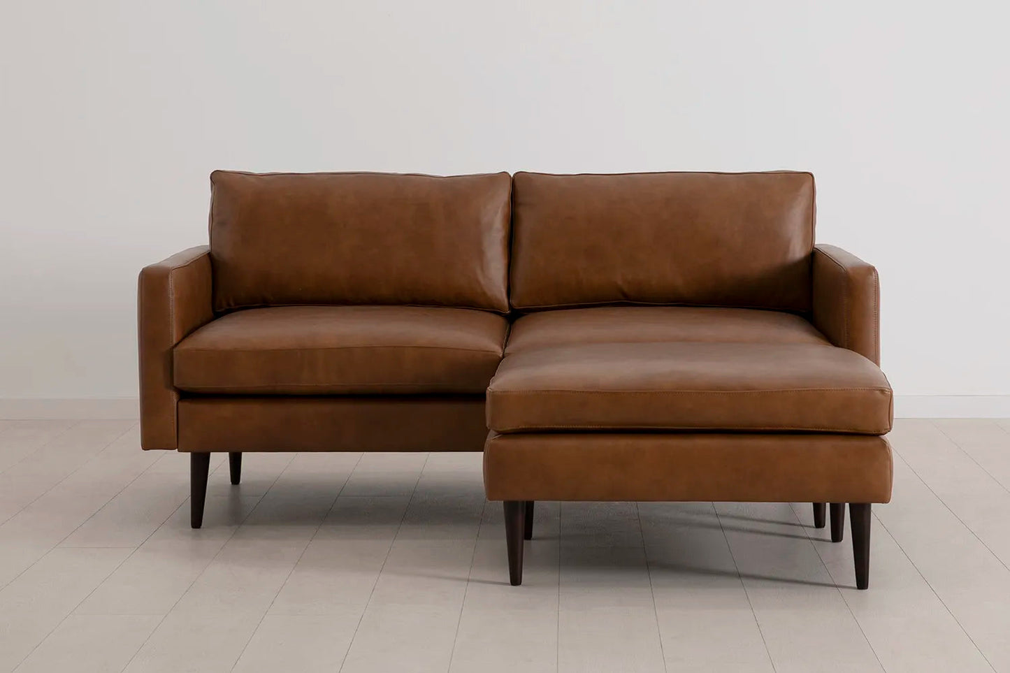 Model 01 2-Seater Sofa with Ottoman, Maple