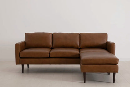 Model 01 3-Seater Sofa with Ottoman, Maple