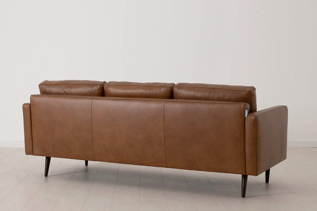 Model 01 3-Seater Sofa with Ottoman, Maple