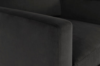 Dreisitzer-Sofa Model 01, Dunkelgrau