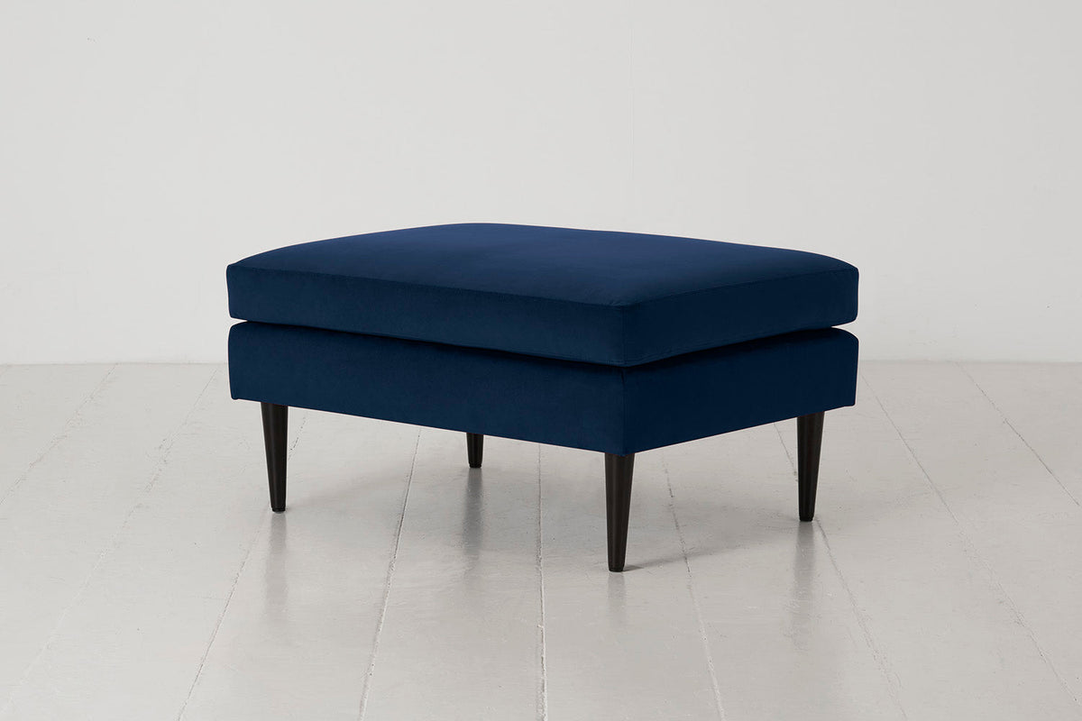 Model 01 Ottoman, Indigo