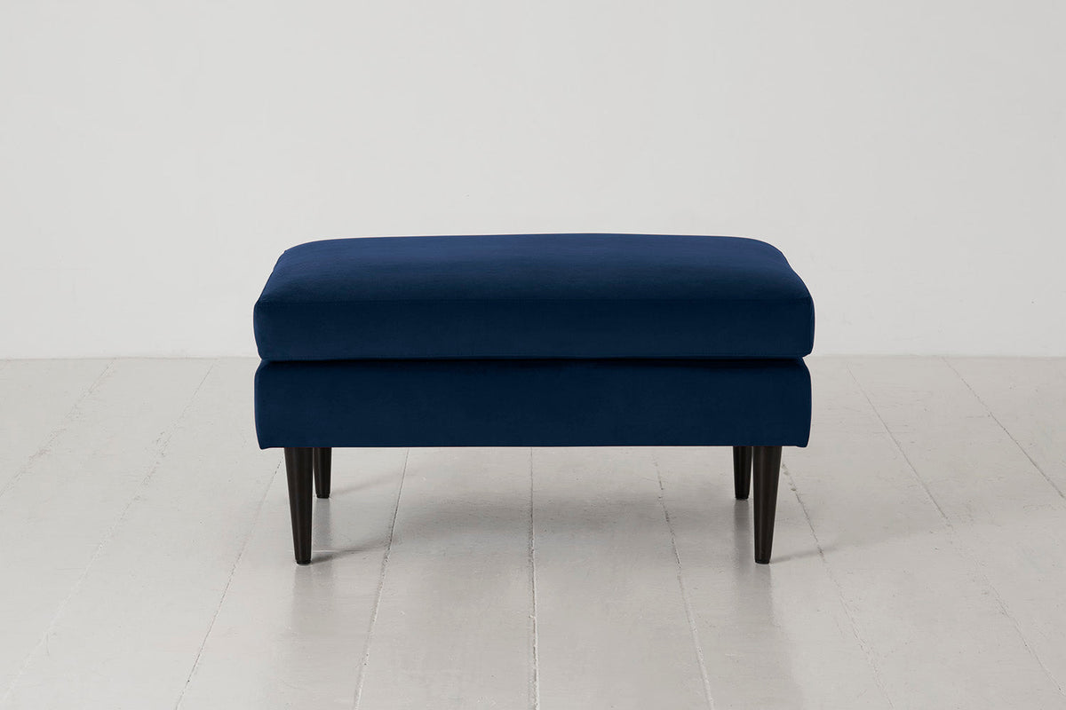 Model 01 Ottoman, Indigo