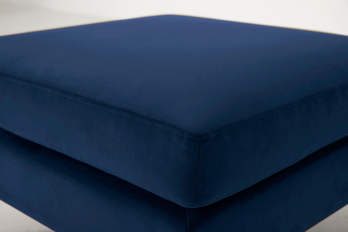 Model 01 Ottoman, Indigo