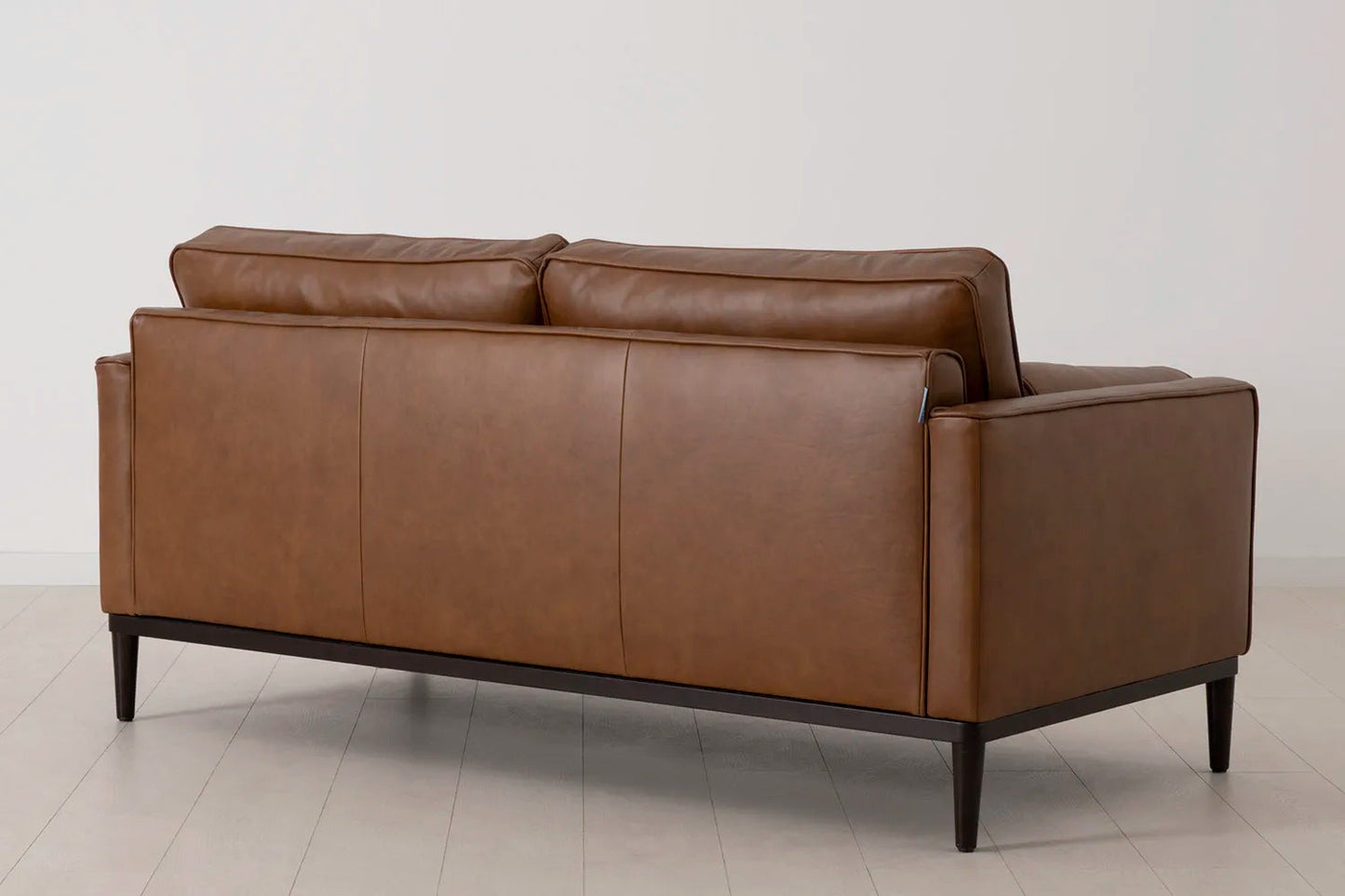 Model 02 2-Seater Sofa with Ottoman, Maple