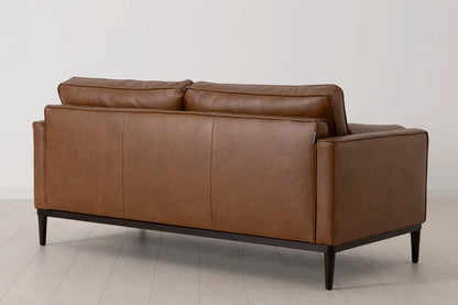 Model 02 2-Seater Sofa with Ottoman, Maple