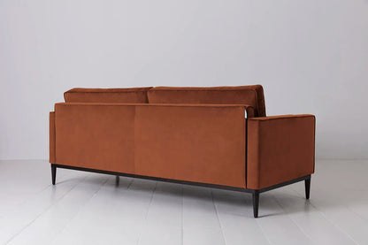 Model 02 3-Seater Sofa, Umber